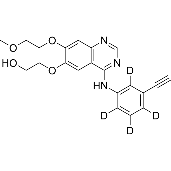 Desmethyl Erlotinib-d4 1216420-11-9